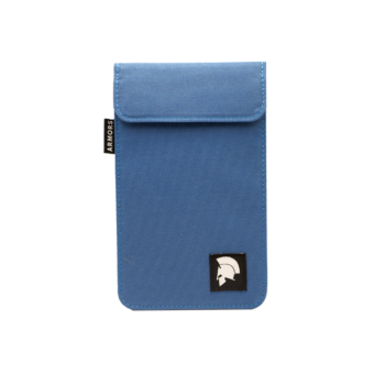 Armors Signal Blocker RFID Faraday Pouch Wallet Bag Case For Phones & Car Key Fob - Blue
