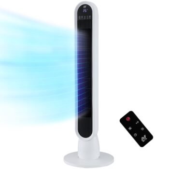 NETTA 36 Inch Tower Fan with LED Display, Timer and Remote Control