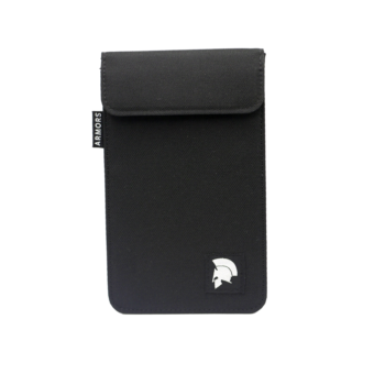 Armors Signal Blocker RFID Faraday Pouch Wallet Bag Case For Phones & Car Key Fob - Black